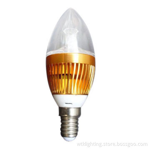 LED Candle Lights with 100 to 240V AC, 50 to 60Hz Rated Voltage and 3W Rated Power